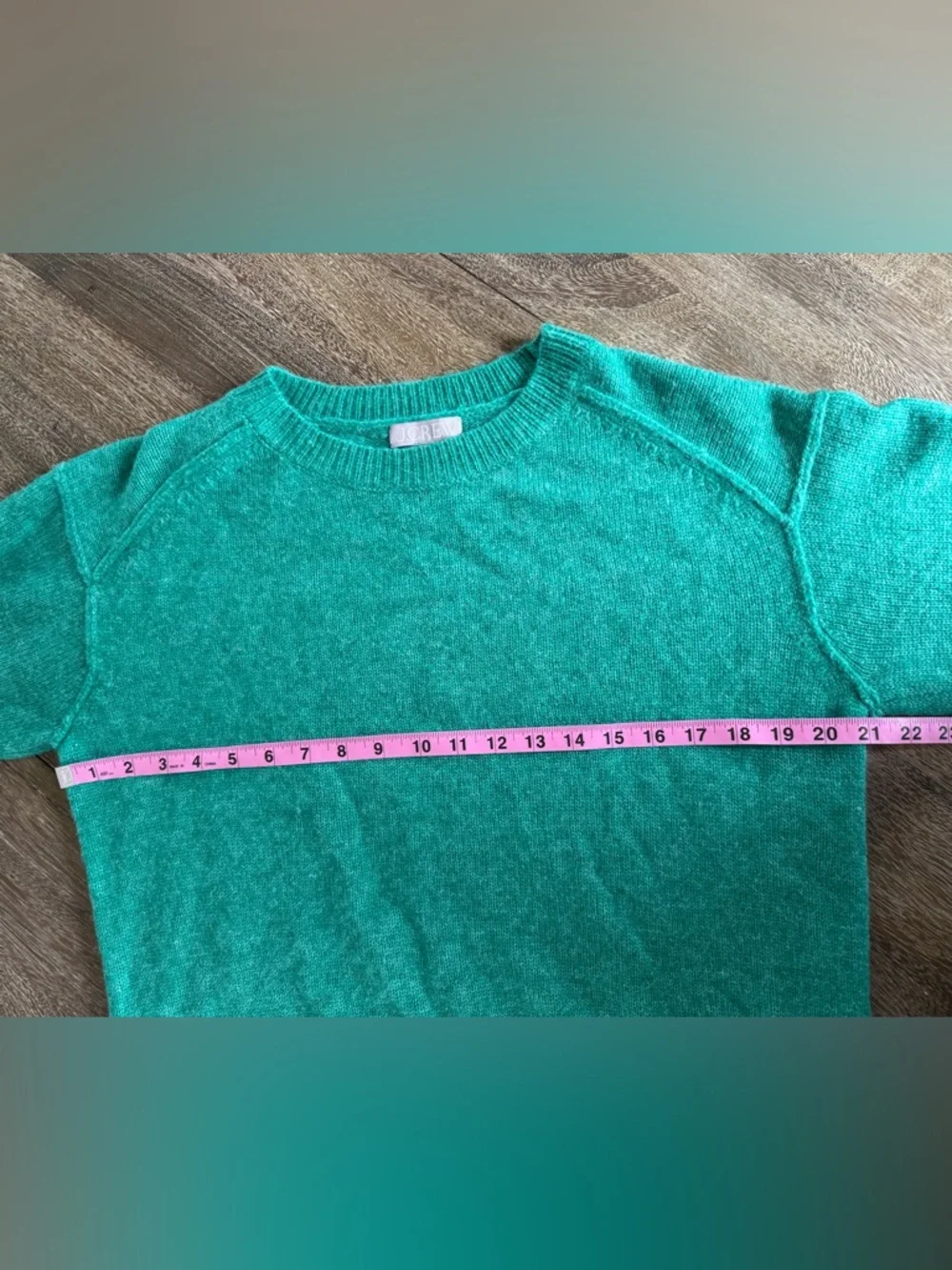 NWT J.Crew Relaxed Pullover Alpaca Blend Sweater Kelly Green Size Medium